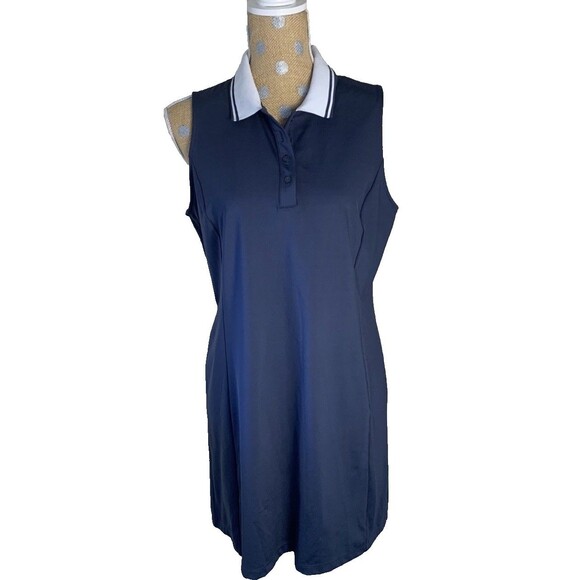 Tommy Bahama Dresses & Skirts - Tommy Bahama Golf Athletic Dress Large Blue Preppy Sporty Athleisure Outdoor